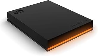 FireCuda Gaming Hard Drive 2TB, External Hard Drive HDD, USB 3/2, RGB LED lighting, Data Rescue Services (STKL2000400)