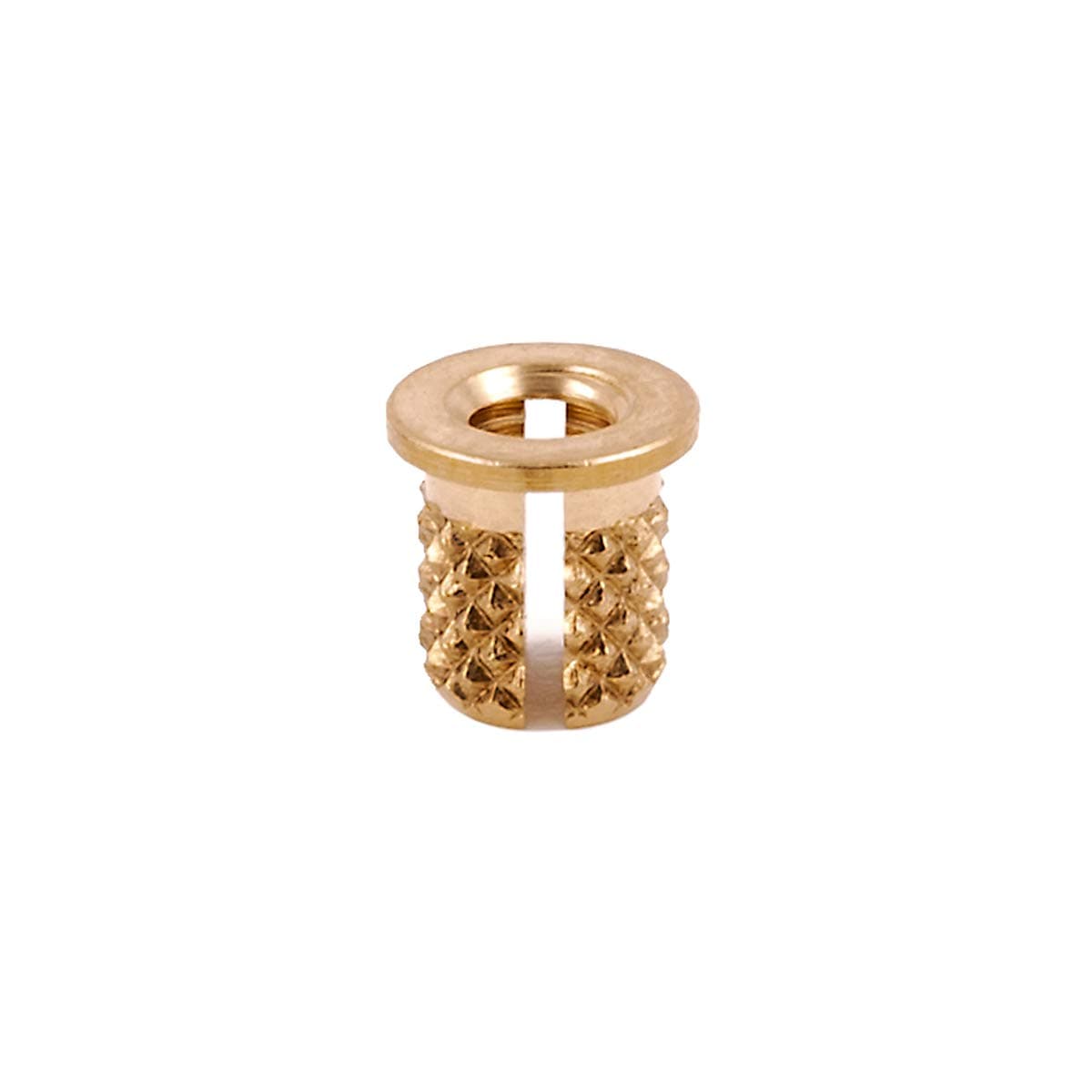 E-Z LOKThreaded Insert for Plastic Flanged Brass Thread Inserts M4-0.7 (Pack of 50)