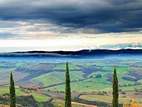 Harper's Ferry - Train 1 Paintiing - On Canvas Modern Wall Art Pictures For Home Decoration Wooden Framed (20X30 Inch, Framed)