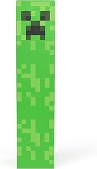 Zak DesignsSquare Water Bottle, Minecraft Creeper - 22 oz - Durable, BPA-Free Plastic - Dishwasher Safe