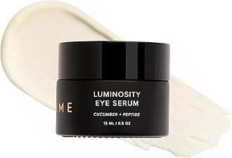 DIME Beauty Luminosity Eye Serum, Cooling Eye Serum with Peptides and Sqaulane, Reduce Dark Eye Circles and Fine Lines, 1 Count