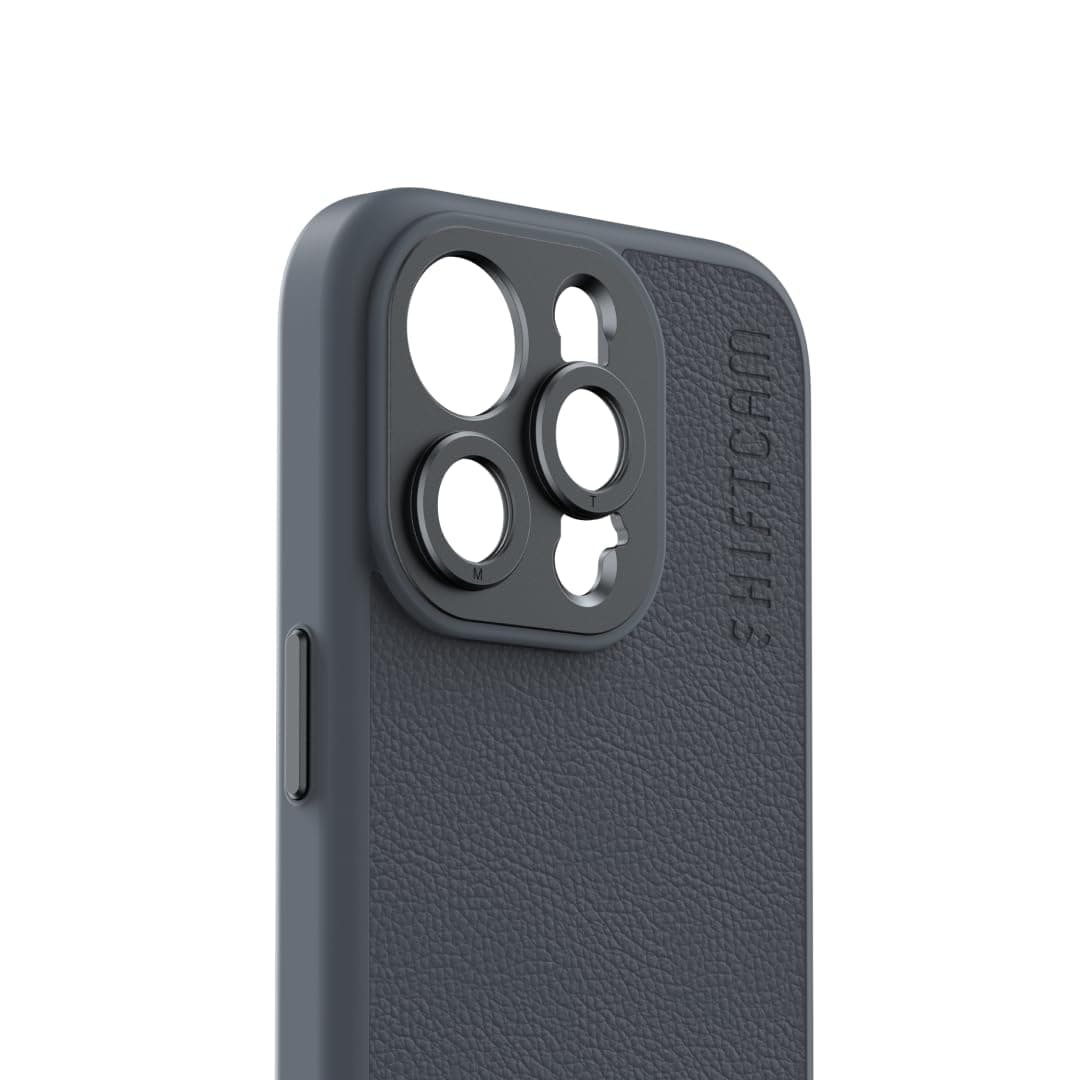 ShiftCam | Camera Case with built-in LensUltra Mount for Apple iPhone | Gear up your iPhone and start shooting in seconds | Charcoal (iPhone 15 Pro)