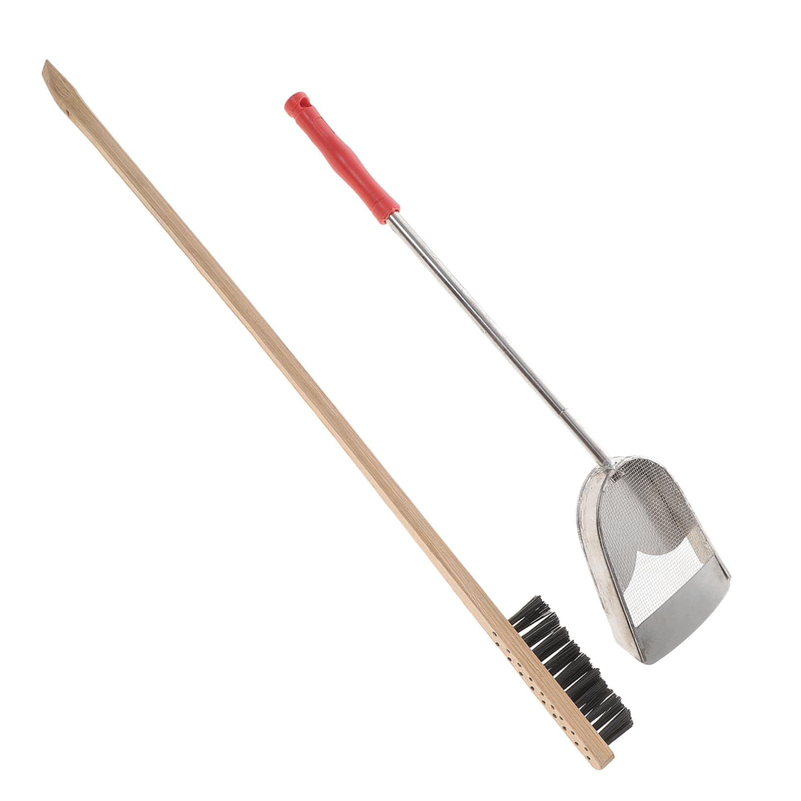 POPETPOP 1 Set Bird Cage Cleaning Kit Macaw Cage Cleaner Bird Cage Cleaning Tools Bird Cage Cleaner Poop off Birds Droppings Cleaning Tool Bird Cage Brush Bird Feeder Stainless Steel Mini