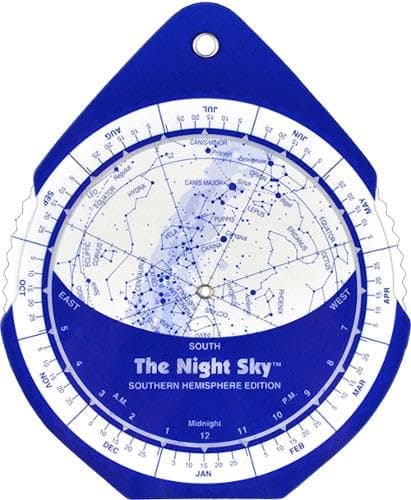 The Night Sky (Small) Southern Hemisphere Star Finder
