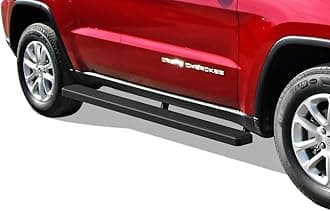 iBoard Running Boards for 2011-2017 Jeep Grand Cherokee Sport Utility 4-Door 5 Inches Black IB-J5277W