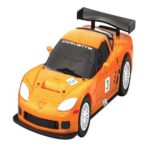 3D SUPER CAR PUZZLE 62PCS CORVETTE C6R CAR