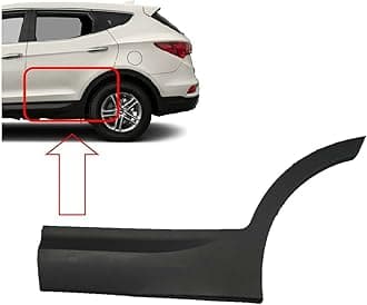 Hyundai Santa Fe Sport Rear Left Door Garnish - Fit for 13-18 Models, Replaces OEM 87731-4Z000, 75132