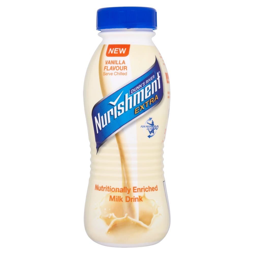 Dunns River Nurishment Extra Vanilla 310 ml (Pack of 12)