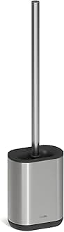 stardis Pure Toilet Brush Matt Silicone Toilet Brush Compact Antibacterial Brush Set Stainless Steel