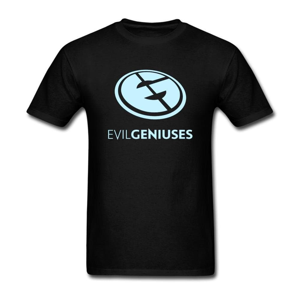 SAMMA Men's Evil Geniuses Design Cotton T Shirt