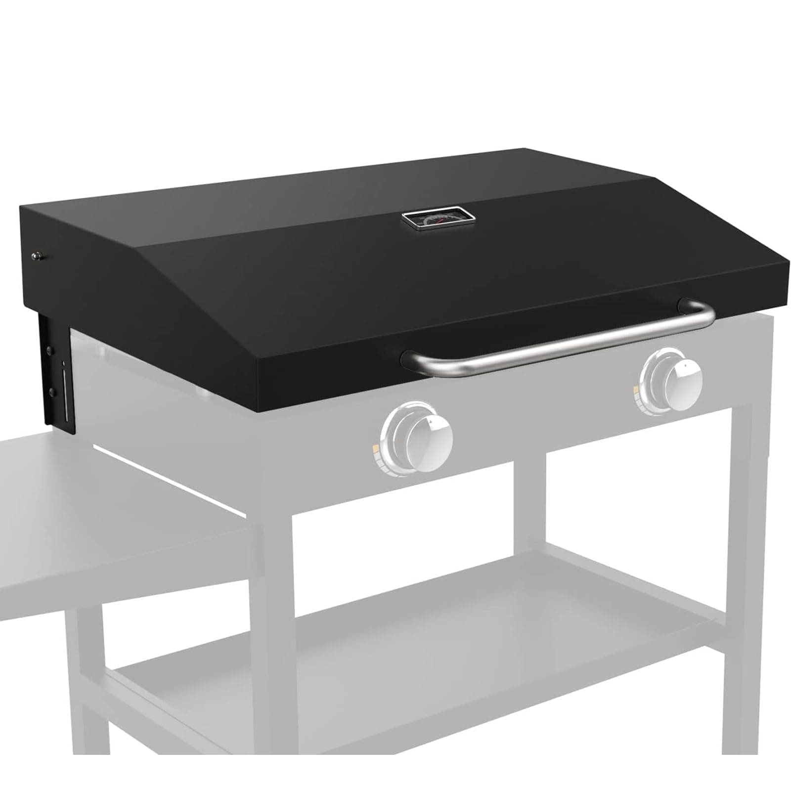 Upgrade Hinged Lid w/Thermometer for Blackstone 28'' Griddle Lid Blackstone 1517 1605 1853 1856 1839 2145 1803 1885 1983 1924 2094 Griddle Hard Cover Flat Top Lid 28" Blackstone Griddle Cover