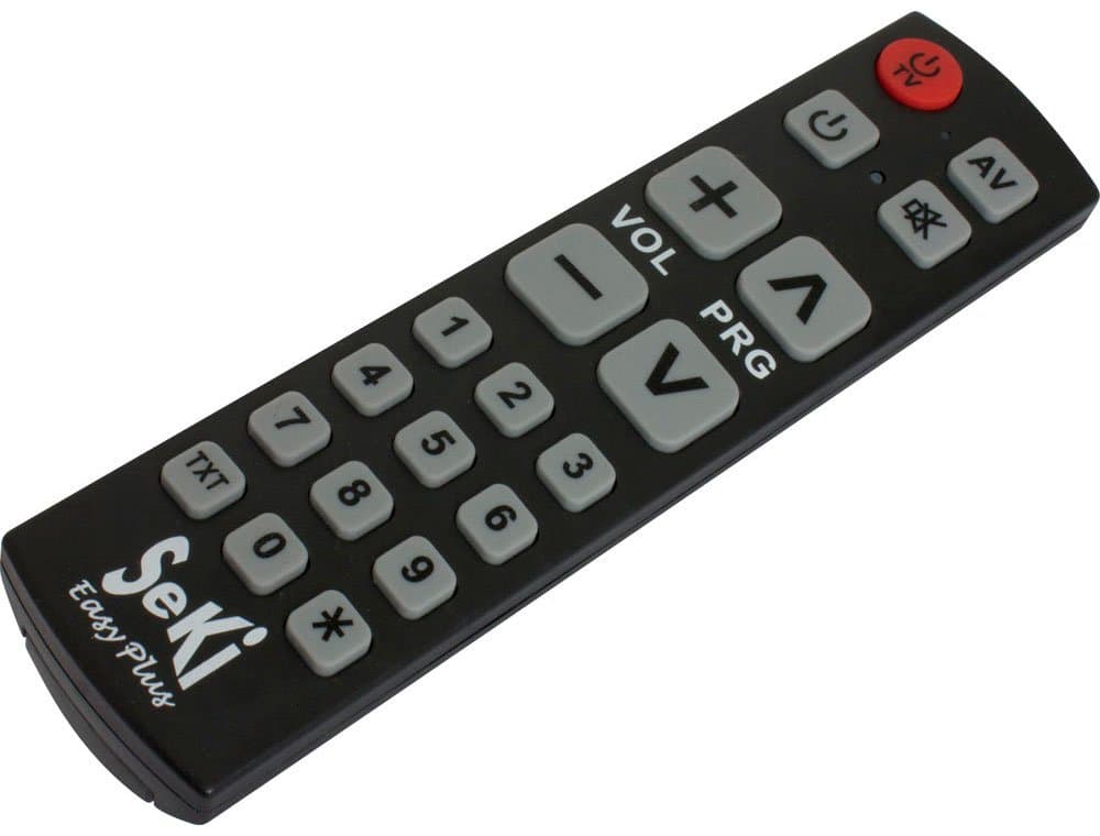 SeKi Easy Plus Universal Remote Control with Learning Function Black