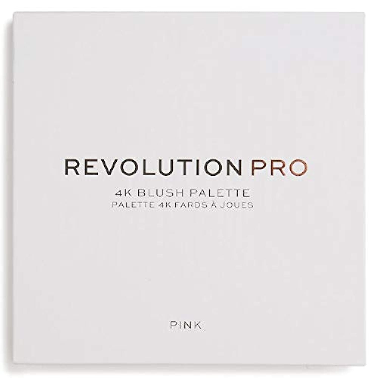 Revolution Pro 4K Blush Palette, Pink, 16 g