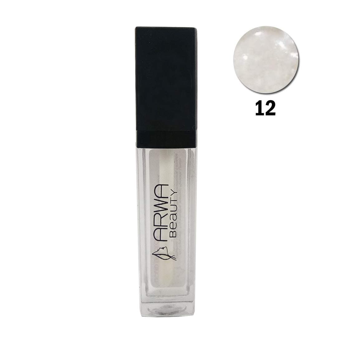 Arwa Beauty Five Times More Effective Most Advanced Liquid Lip Gloss 12 6ml (Isabelline)
