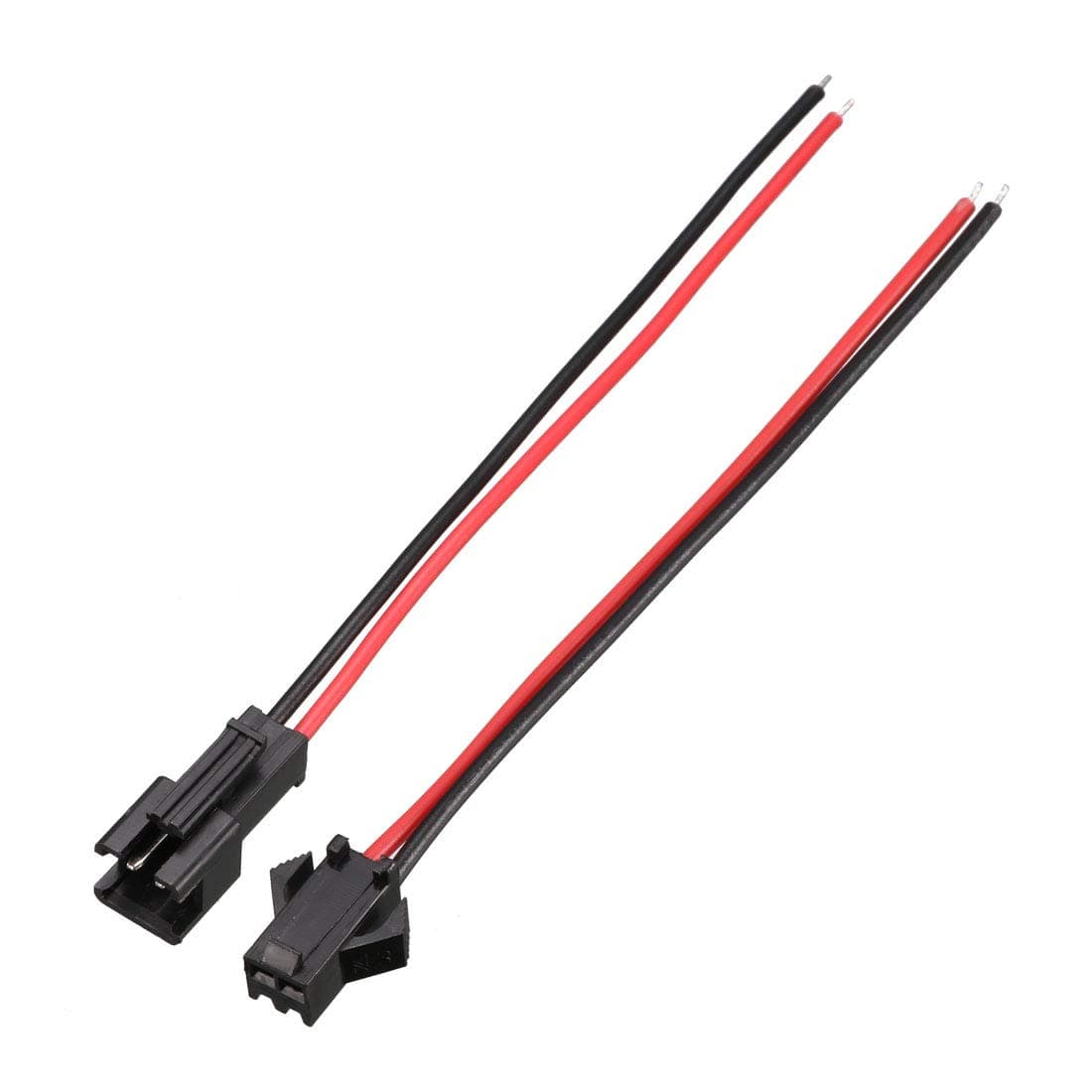 Sponsored Ad – Sourcingmap 5 Pairs SM Connector 2P 2.54mm Pitch EL Wire Cable Cord Male 11cm Female 10cm Length