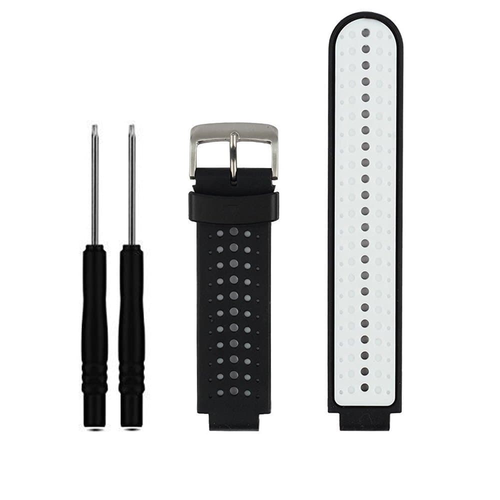 Soft Silicone Replacement Watch Band for Garmin Forerunner 230/235 / 220/620 / 630/735 Smart Watch