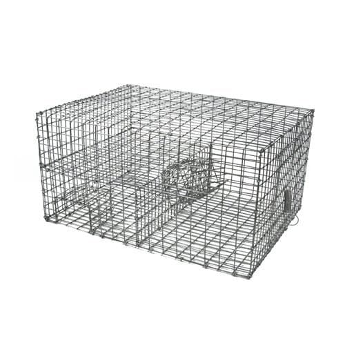 Multi Catch Sparrow Trap by Wildlife Control Supplies – Humane Mesh Cage with Spring-Loaded Release Door – Safe & Effective Pest Control for Commercial & Residential Use – Protect Your Feeders