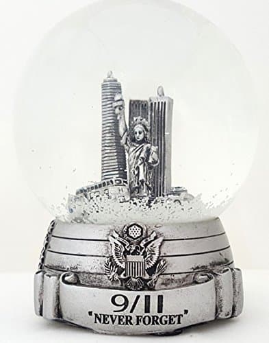 911 Memorial Snow Globe ("Top Quality, DM Engraved")