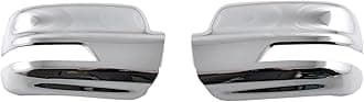 for Dodge Ram 1500 TRX 2021-2023 ABS Chrome Side Door Mirror Cover Trim 2pcs Car Accessories