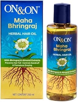 Maha Bhringraj Herbal Hair Oil 200ml, Elements Wellness, Maha Bhringraj, Nourishing And Strengthening Hair