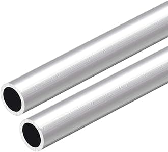 uxcell 6063 Aluminum Round Tube, 300mm Length 13mm OD 10mm Inner Dia Seamless Aluminum Straight Tubing 2 Pcs