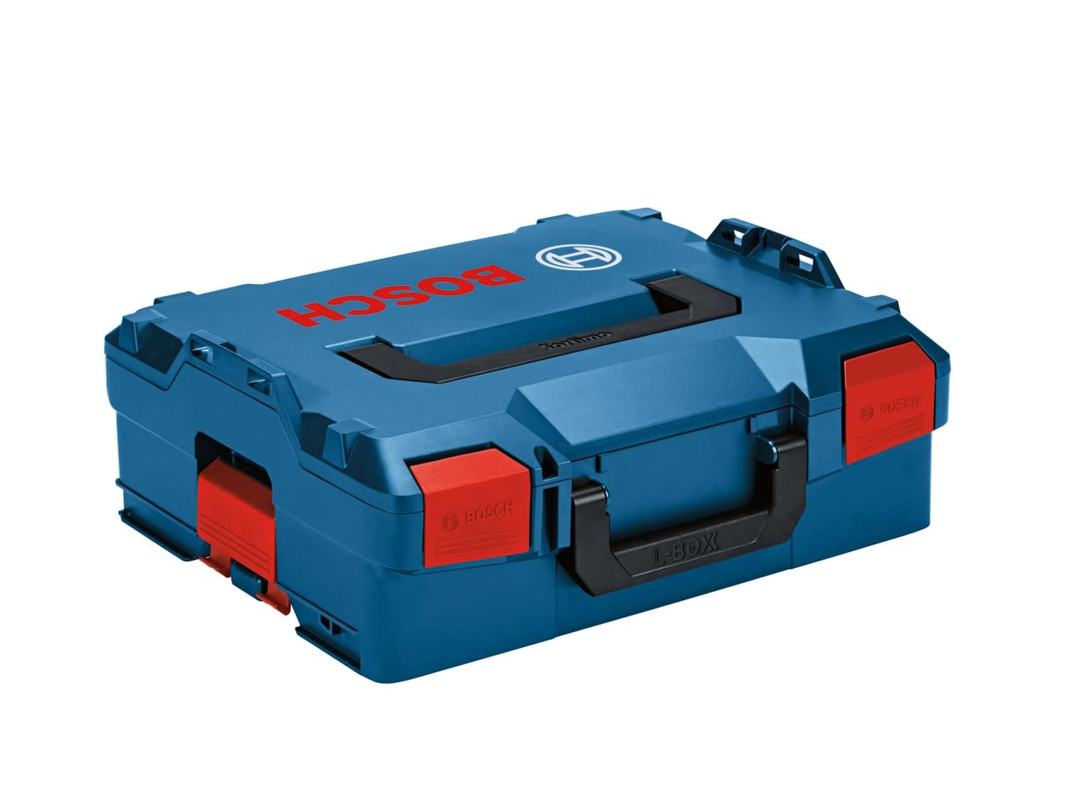 Bosch L-BOXX 136 Professional Carrying Case System, Easy Click Mechanism, Robust ABS Build, 360x444x151mm Outer & 302x386x114mm Inner Dimensions, 6 Months Warranty