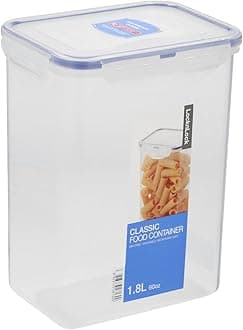 LOCK & LOCK Airtight Rectangular Tall Food Storage Container 60-oz / 7.61-cup