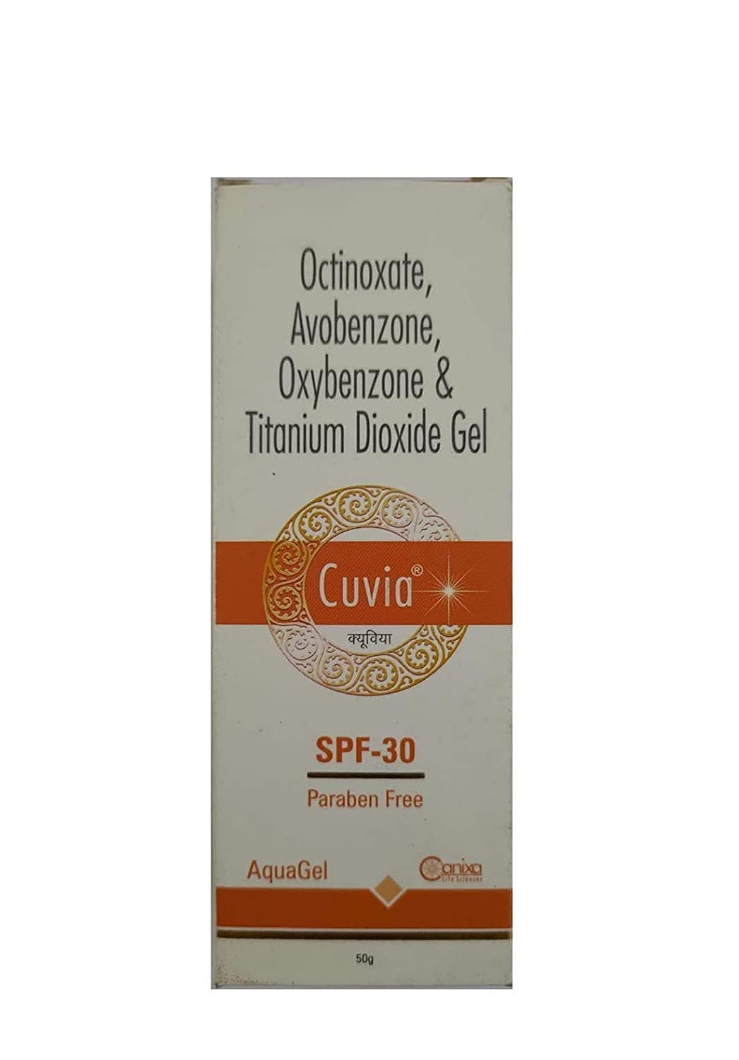 Eula Cuvia Aquagel Spf 30-50 Grams Cream For All Skin Type
