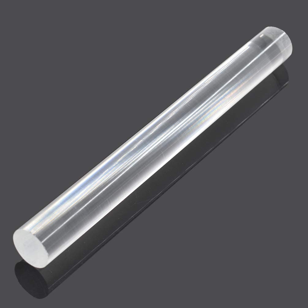 KORENJUL Acrylic Clay Roller Rolling Clay Bar Roll Stick Rod Rolling Pin for Shaping and Sculpting