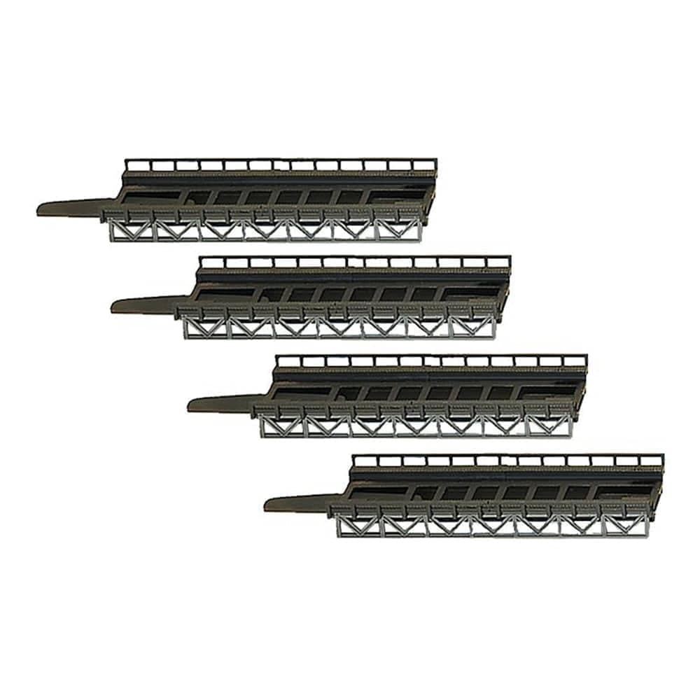 FALLER222540 Str STL Bridge XLong 4/N Scale Building Kit, 4"