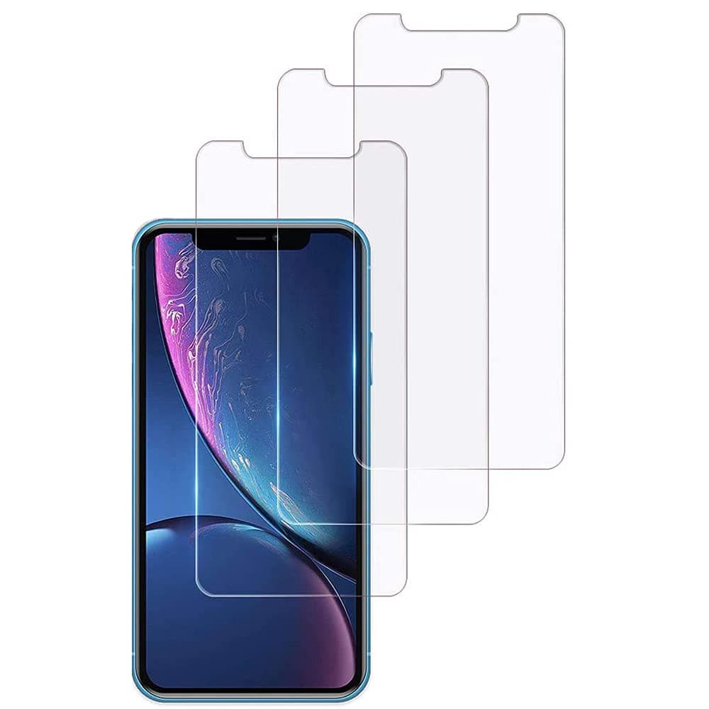 iPhone XR Screen Protector,Premium Tempered Glass [High Definition] [Ultra Thin] [6.1"], 3Pack