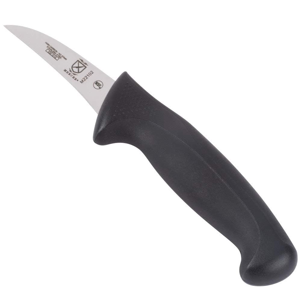Mercer Culinary M22102 Millennia Black Handle, 2.5-Inch, Peeling/Tourne Knife