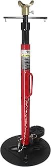 BESTOOL 1-Ton Underhoist Support Stand with Handle, Adjustable Height 30.7'' to 70.8'', Multi-Functional Topped Adapter, Easy Switching, Supporting Vehicle Components（US Patented）