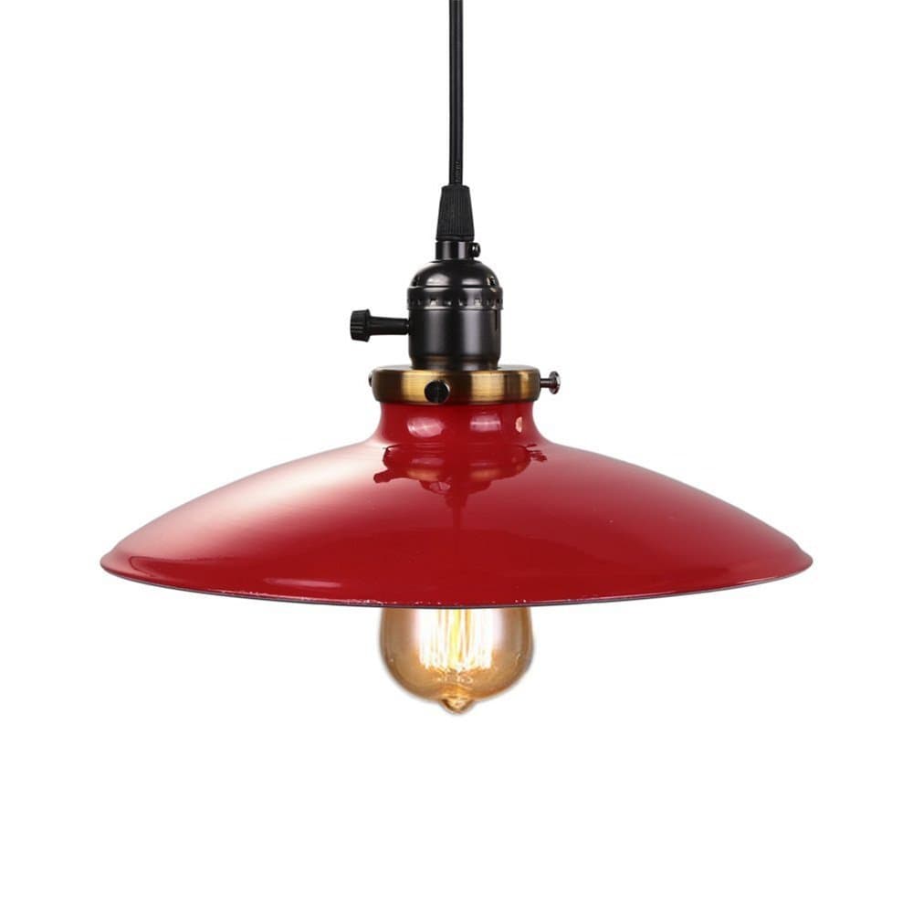 DESHIR Retro Industrial Pendant Light Edison Ceiling Vintage Lamp Cafe Restaurant Hanging Light 1 Light
