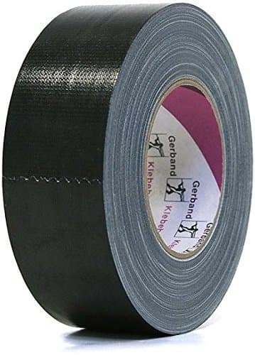 Gerband 250 Black Fabric 50 mm x 50 m 1 Roll 25000069