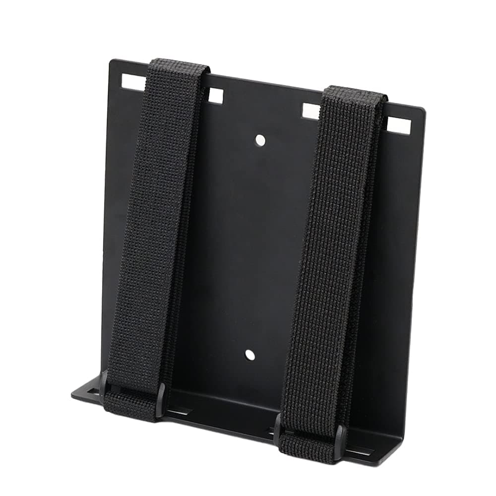 Oeveo Universal Strap Mount 125 - 6H x 1.25W 6D | Adjustable Mount for Mini Computer, AV Components, Media Devices, and Other Small Electronic Devices | UNVM-125