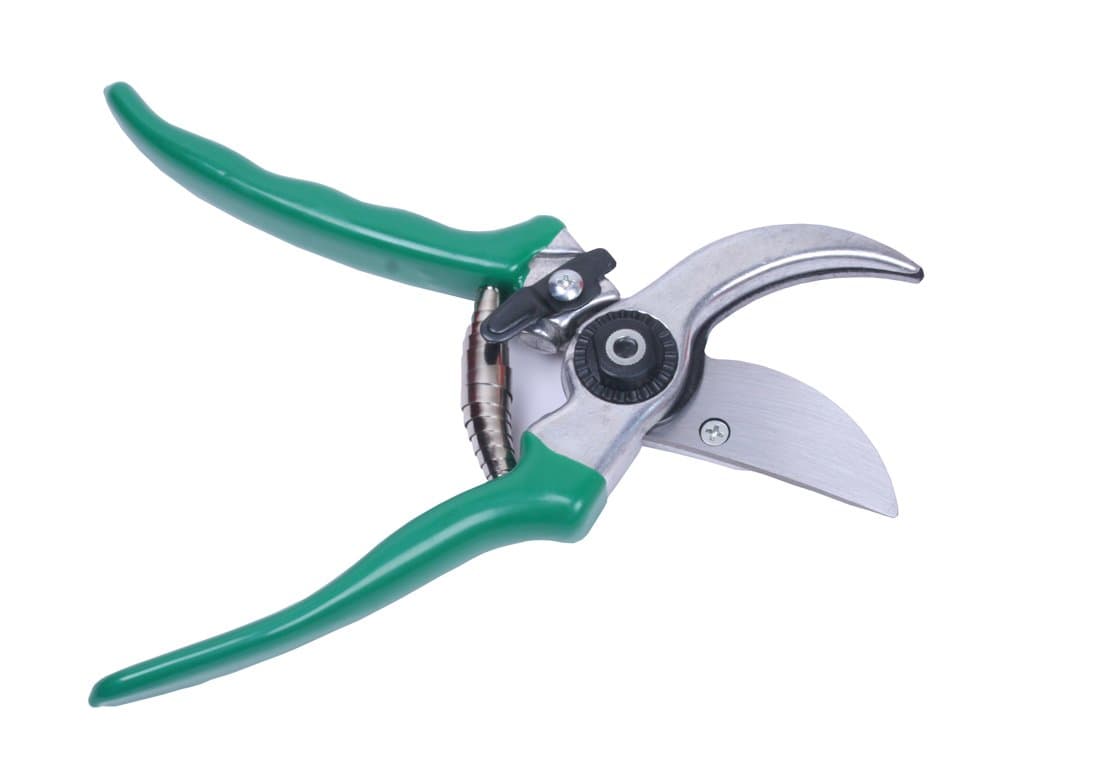 Wonderland Bypass Pruner Shear Silver And Green Garden tools