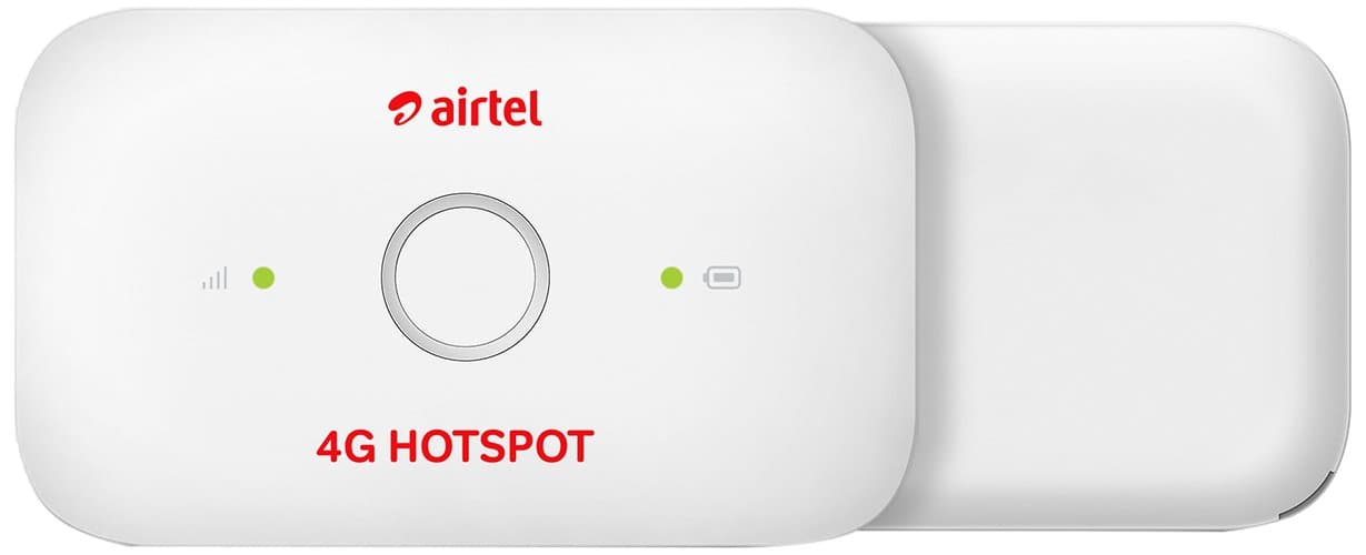 Airtel DigitalTV E5573Cs-609 Wireless Hotspot Single_Band Wi-Fi Data Device, White