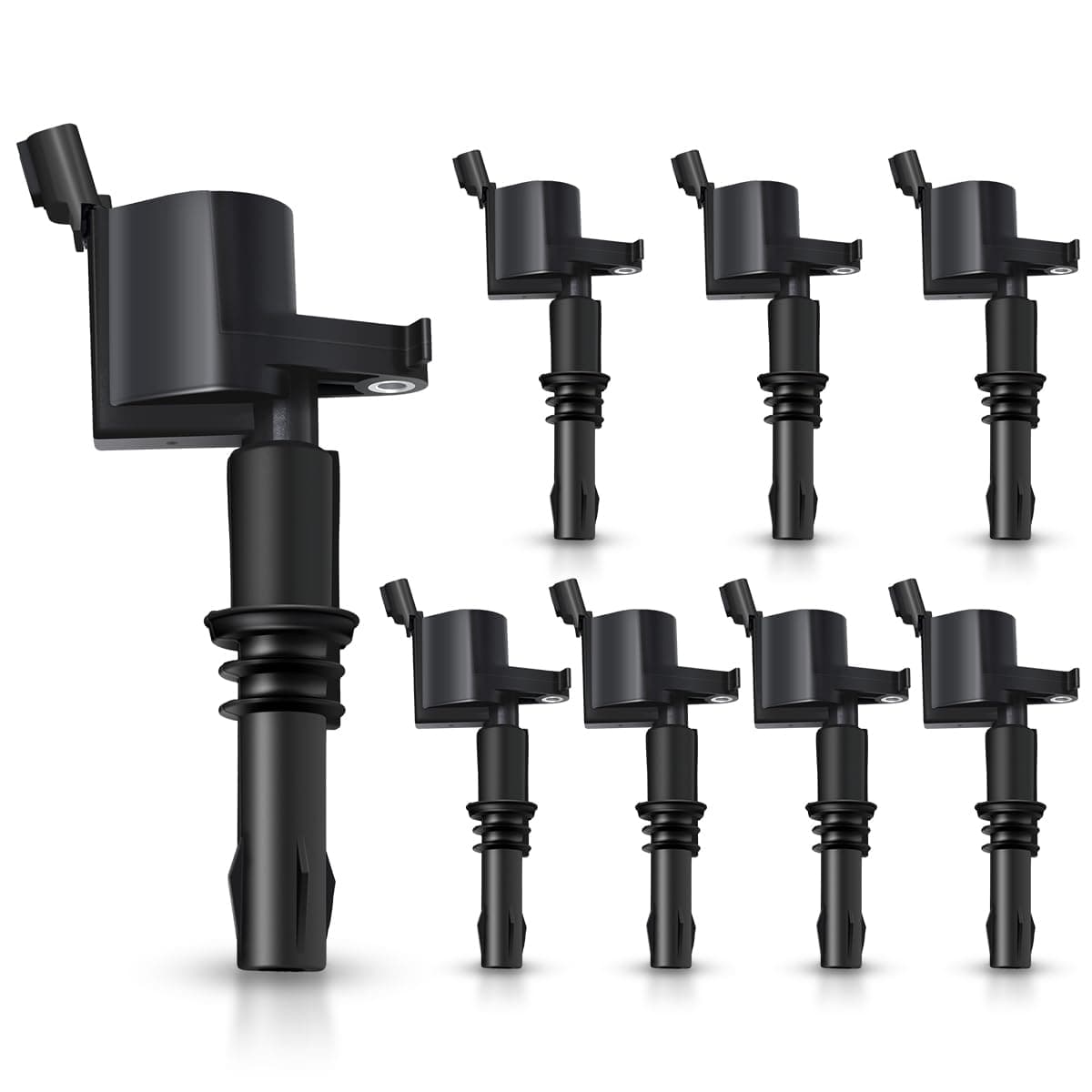 Set of 8 Ignition Coils Compatible with Ford Expedition Explorer F150 F250 F350 Super Duty Lincoln Navigator Mark LT Mercury Replacement for DG511 C1541 FD508