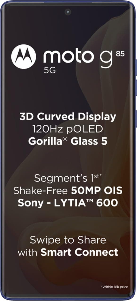 Moto G85 5G (128, Cobalt Blue, New)