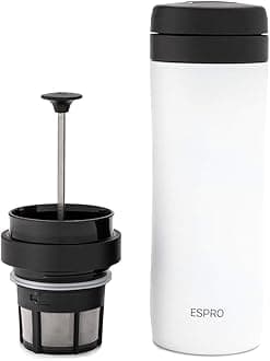 ESPROTravel Coffee Press - Chalk White 5012C-17WT
