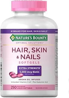 Nature's Bounty Hair, Skin and Nails, 250 Softgels (2 Pack)