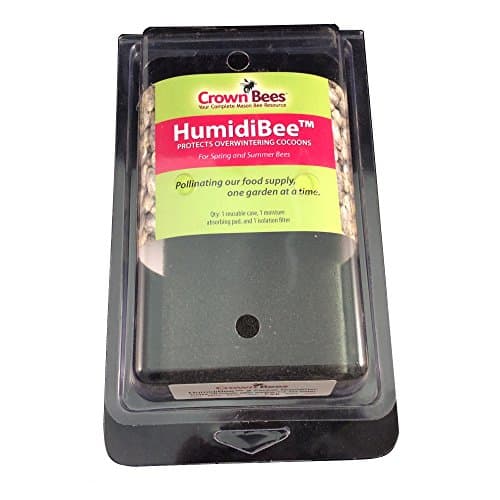 Crown Bees Mason Bee Accessories Humidifier Storage Container, Humidibee
