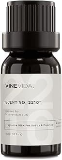 VINEVIDA [0.33oz] Scent No.2210 Fragrance Oil for Candle Making and Soap Making - Premium Candle Scents for Soy Candles