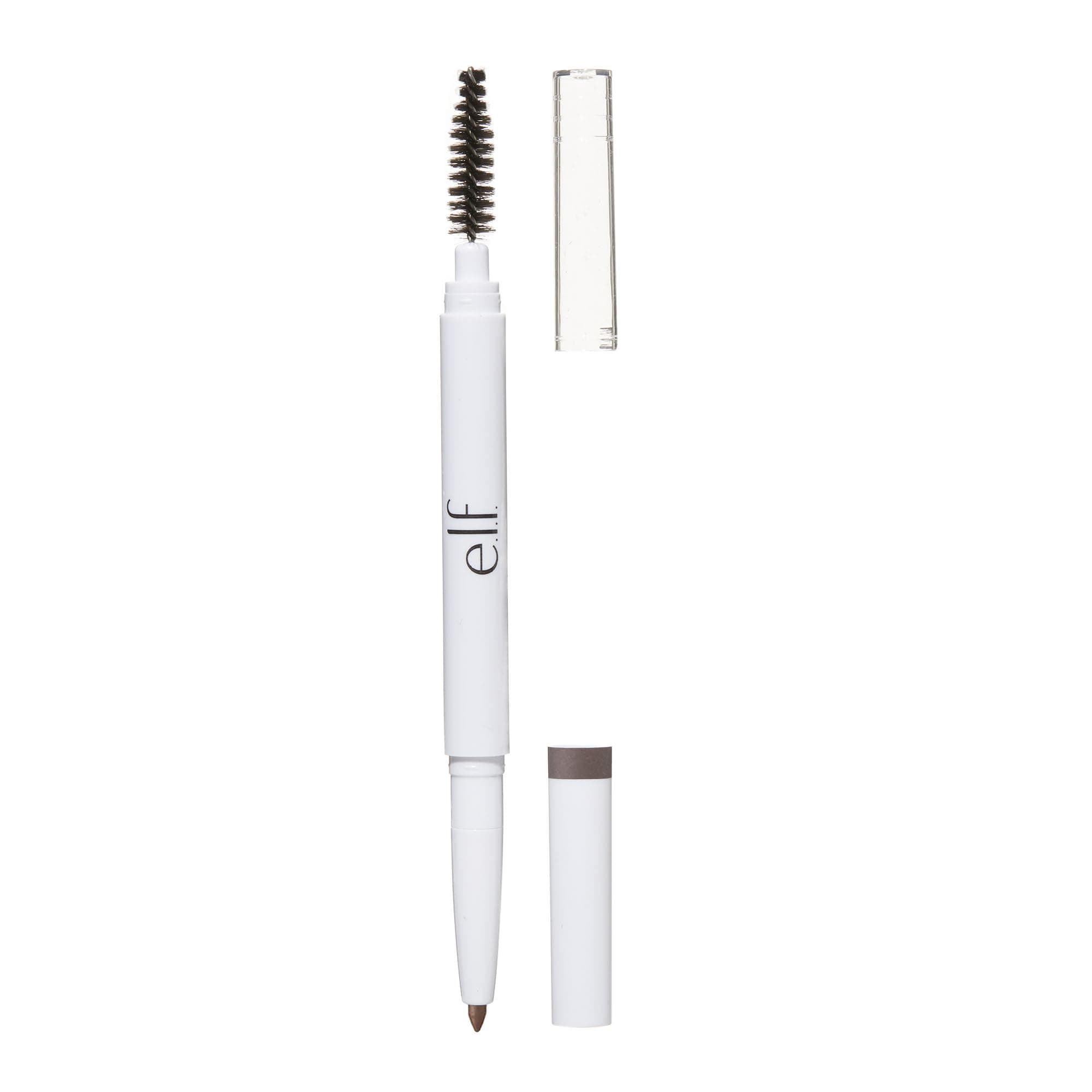 e.l.f. Instant Lift Brow Pencil, Dual-Sided, Precise, Fine Tip, Shapes, Defines, Fills Brows, Contours, Combs, Tames, Neutral Brown, 0.006 OZ