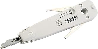 Draper Punch Down Tool | Eyelet Punch Kit | Network Cable Tool | Electrician Tools | Network Wire Instalation | Telecom Cables Tools | Suitable for all CW1308 | 40417
