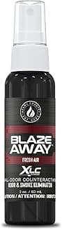 Blaze Away Commercial Air Freshener & Odor Eliminator for Strong Odor - Industrial-Grade Room Spray & Room Deodorizer for Home, Car, Smoke & Pet Odors - Long-Lasting Odor Absorber, Room Fresheners