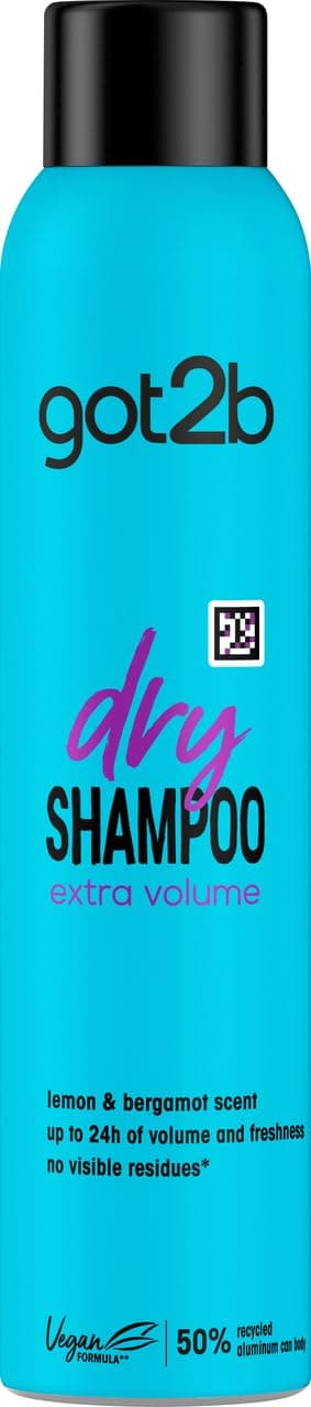 Schwarzkopf 3 X Got2b Quick and Flirty Volume Dry Shampoo 200ml