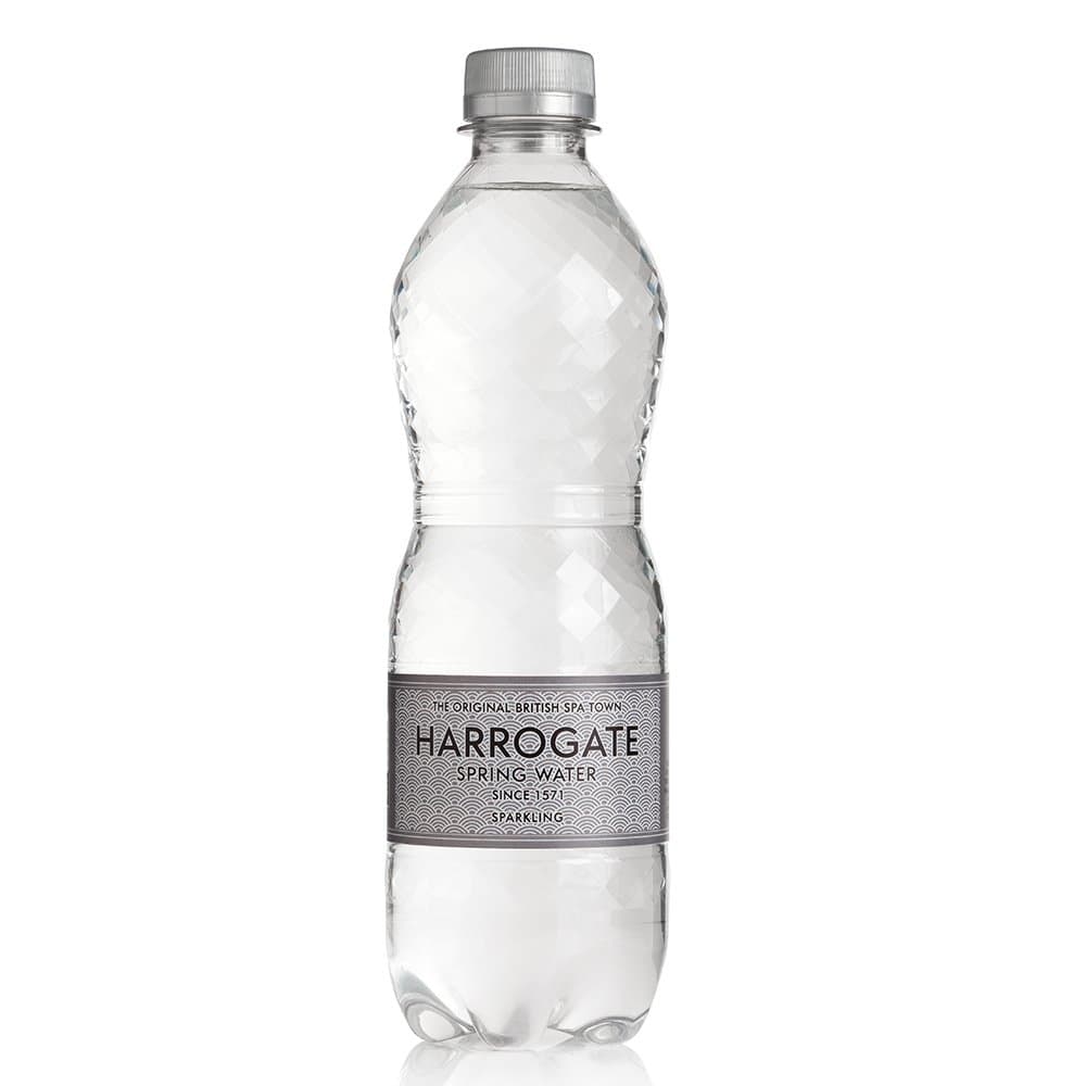 Harrogate Sparkling Bottled Water 24x500ml
