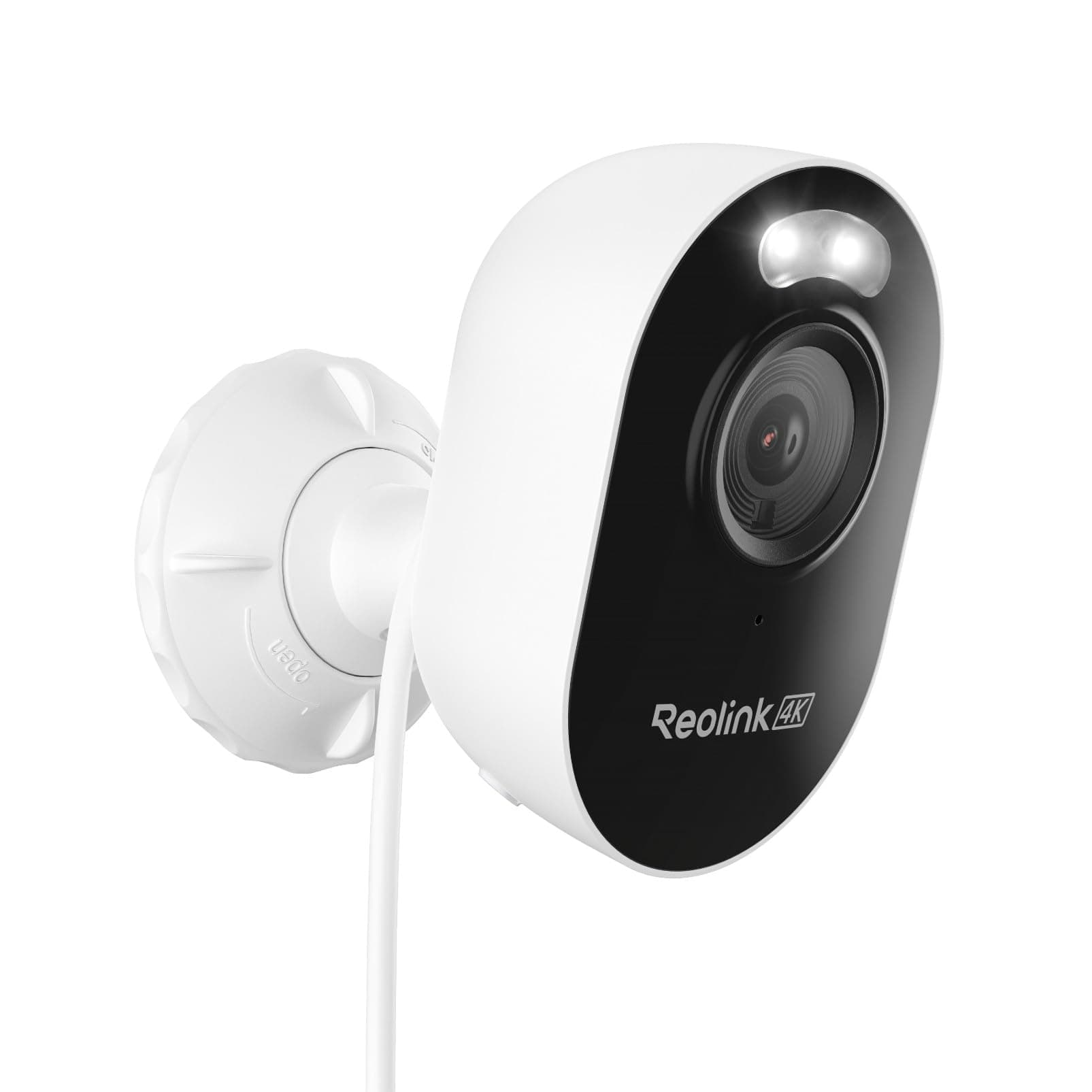 4K Outdoor Security Camera, 2.4/5GHz Wi-Fi 6, AI Detection, Spotlight Color Night Vision, 24/7 Recording, No Monthly Fees, Corded Wireless WiFi Security Camera, Weatherproof, Lumus Pro